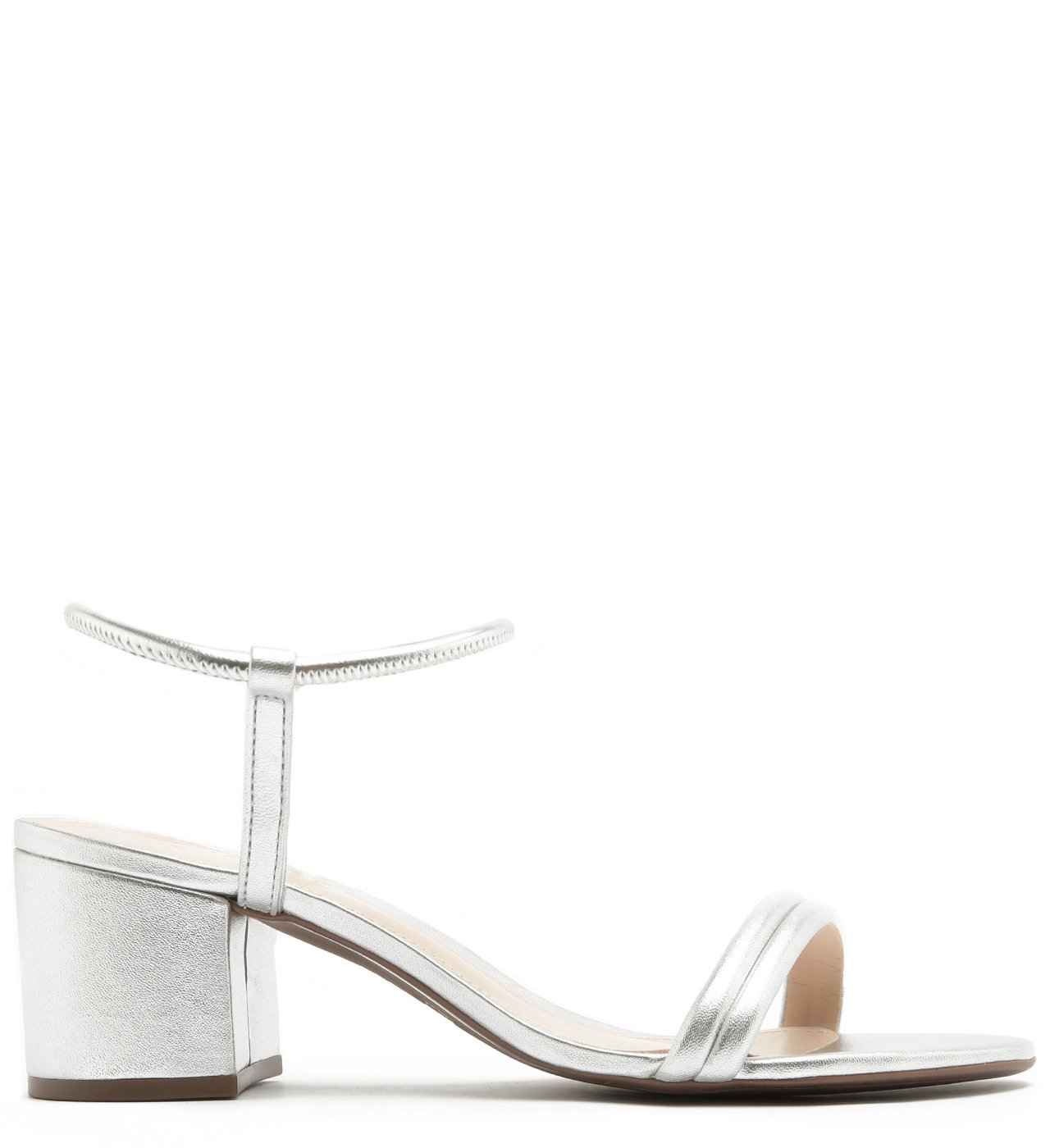 Sandália Feminina Minimal Block Heel Strings - Schutz - Preto - Shop2gether
