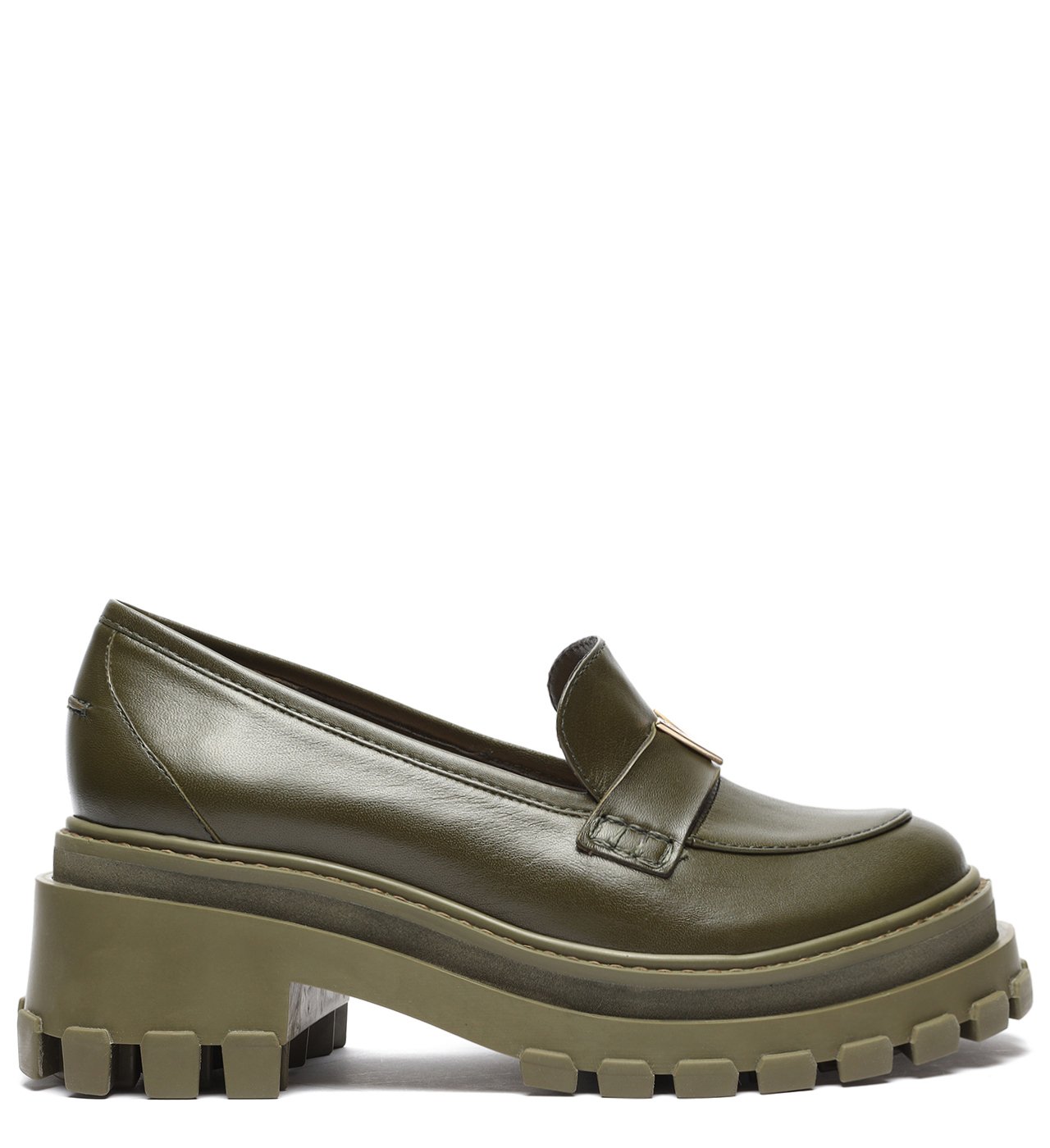 Sapato Scarpin Salto Alto Nobuck Verde Claro | Schutz